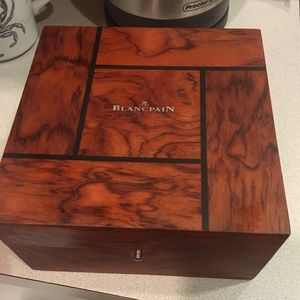 Blancpain Watch box. Authentic. Box only mint